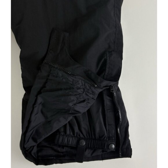 Polar Edge Mens Pants Size XL Ski Pants Wind Proof Pockets Black Skiing Nylon - Picture 9 of 12